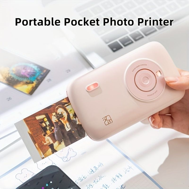 Portable Photo Printer – Mobile Color Printing Camera