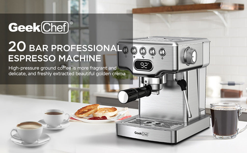 Geek Chef Barista Series Espresso Maker