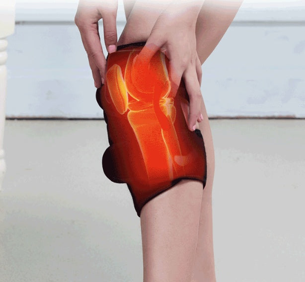 Electric Infrared Heating Knee & Elbow Massager – Vibration Therapy Pain Relief Wrap