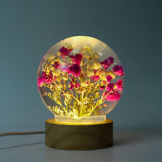 Rose Starry Night Lamp