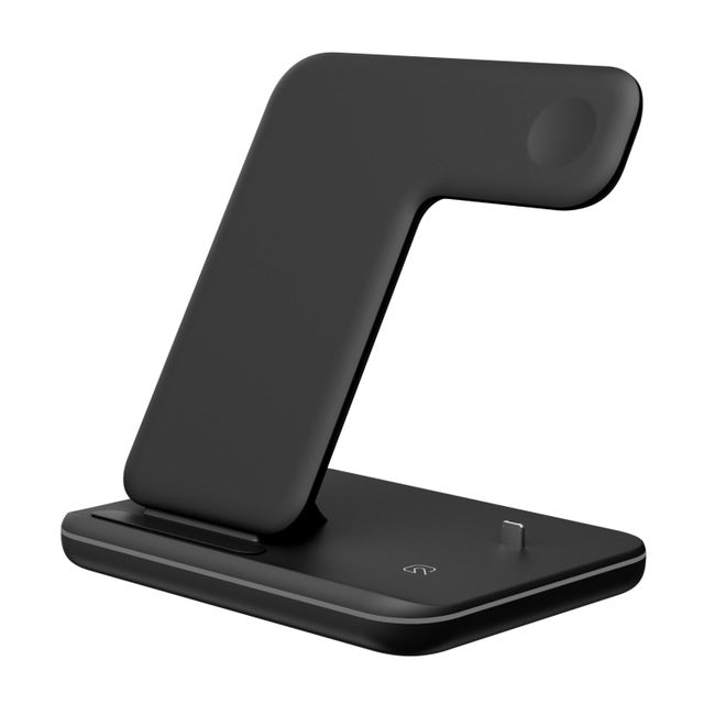 3-in-1 Wireless Charging Stand – Phone, Watch & Earbuds