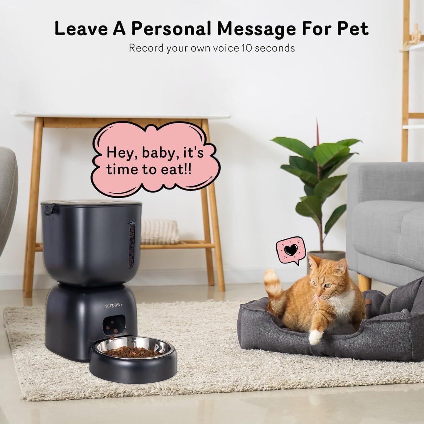 Smart Pet Feeding System – Automatic Feeder & Water Dispenser