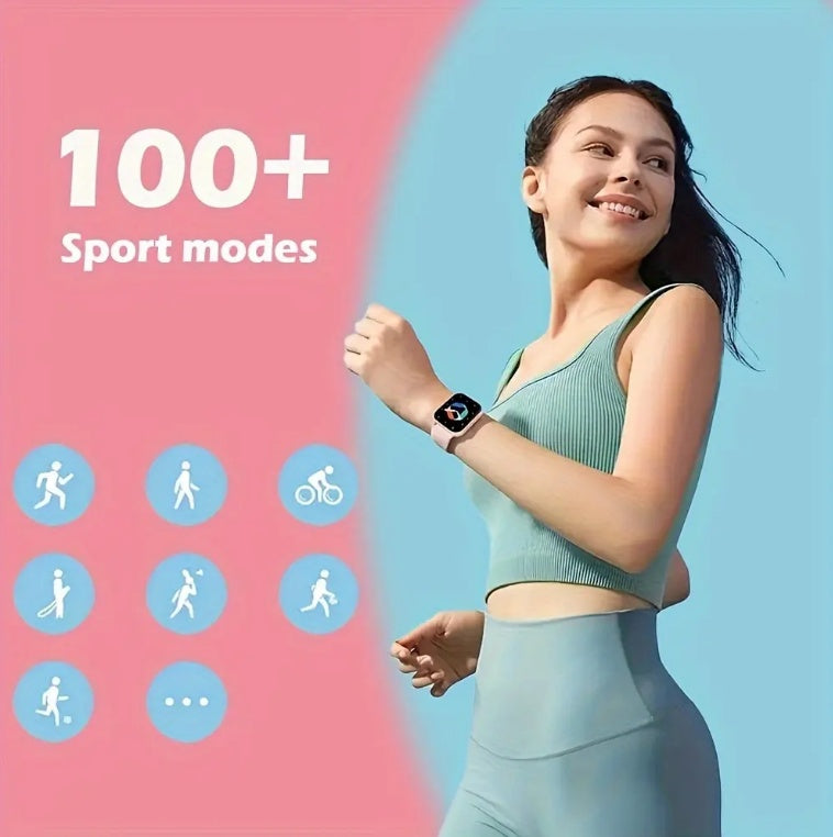 Fitness Tracker with BT Call, Heart Rate & Sport Modes
