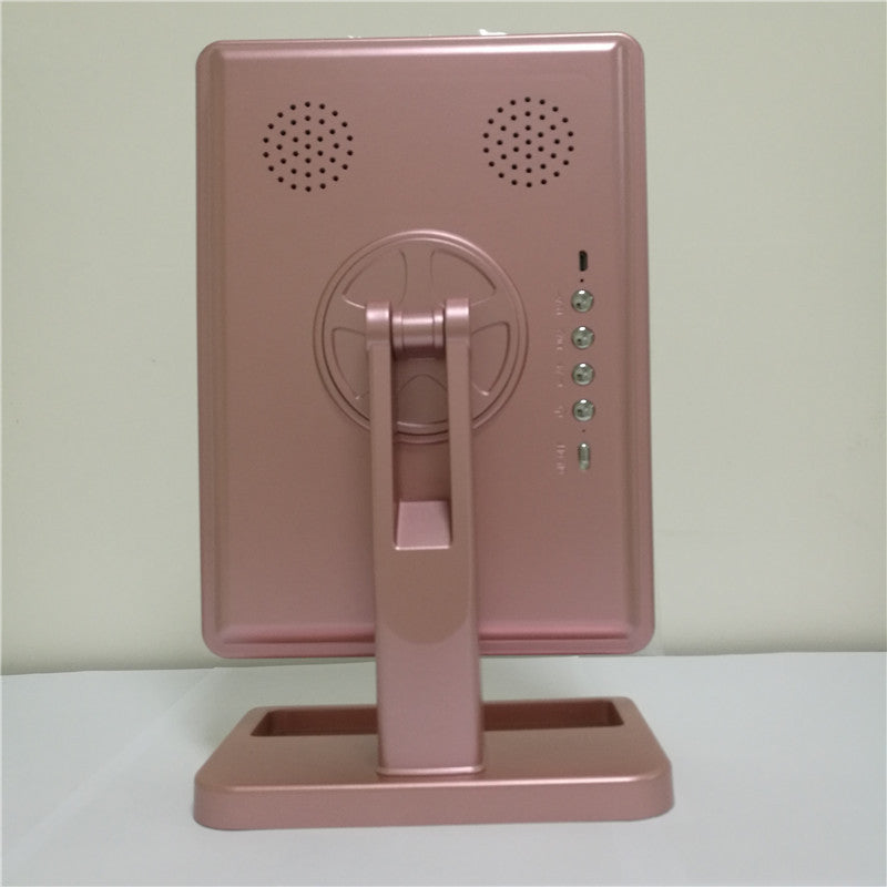 Touch Screen Makeup Mirror with 20 LED Lights & Bluetooth Speaker