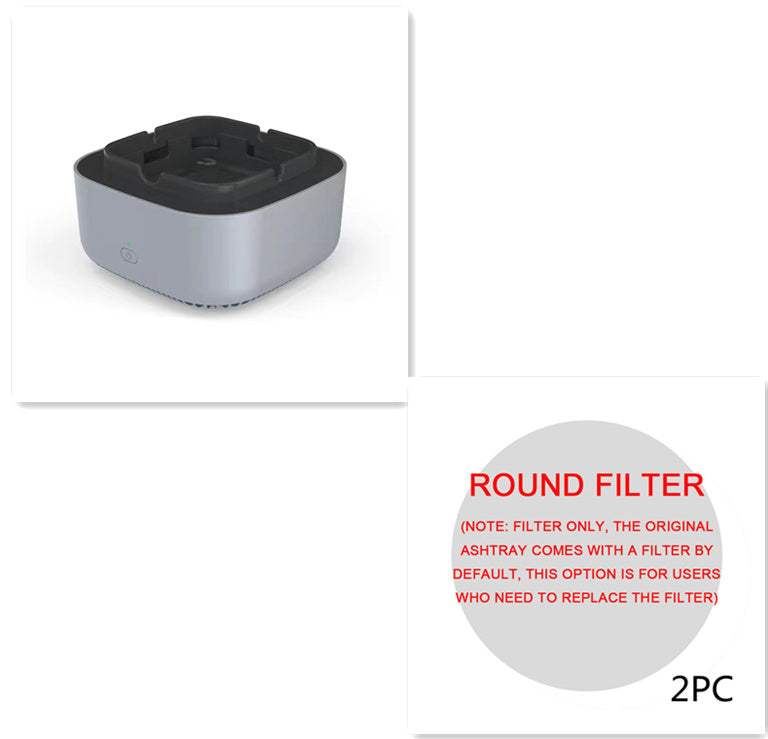 Smoke Removal Air Purification Ashtray – Automatic Anion Purifier
