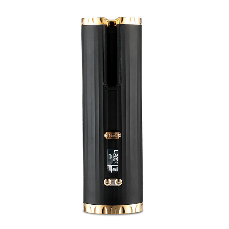 Rechargeable Automatic Hair Curler – Portable Ceramic Rotating Styler