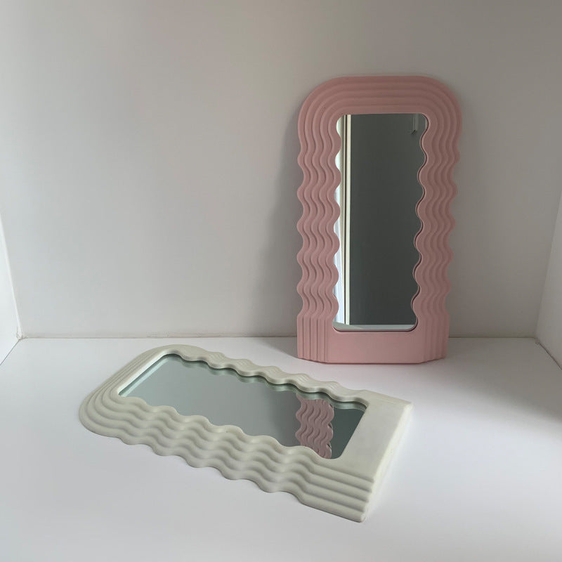 Medieval Memphis Wave Mirror