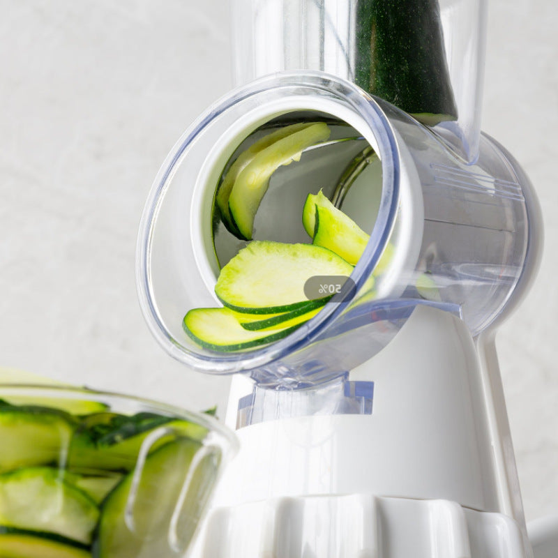 3-in-1 Manual Vegetable Slicer & Grater – Multi-Purpose Kitchen Gadget