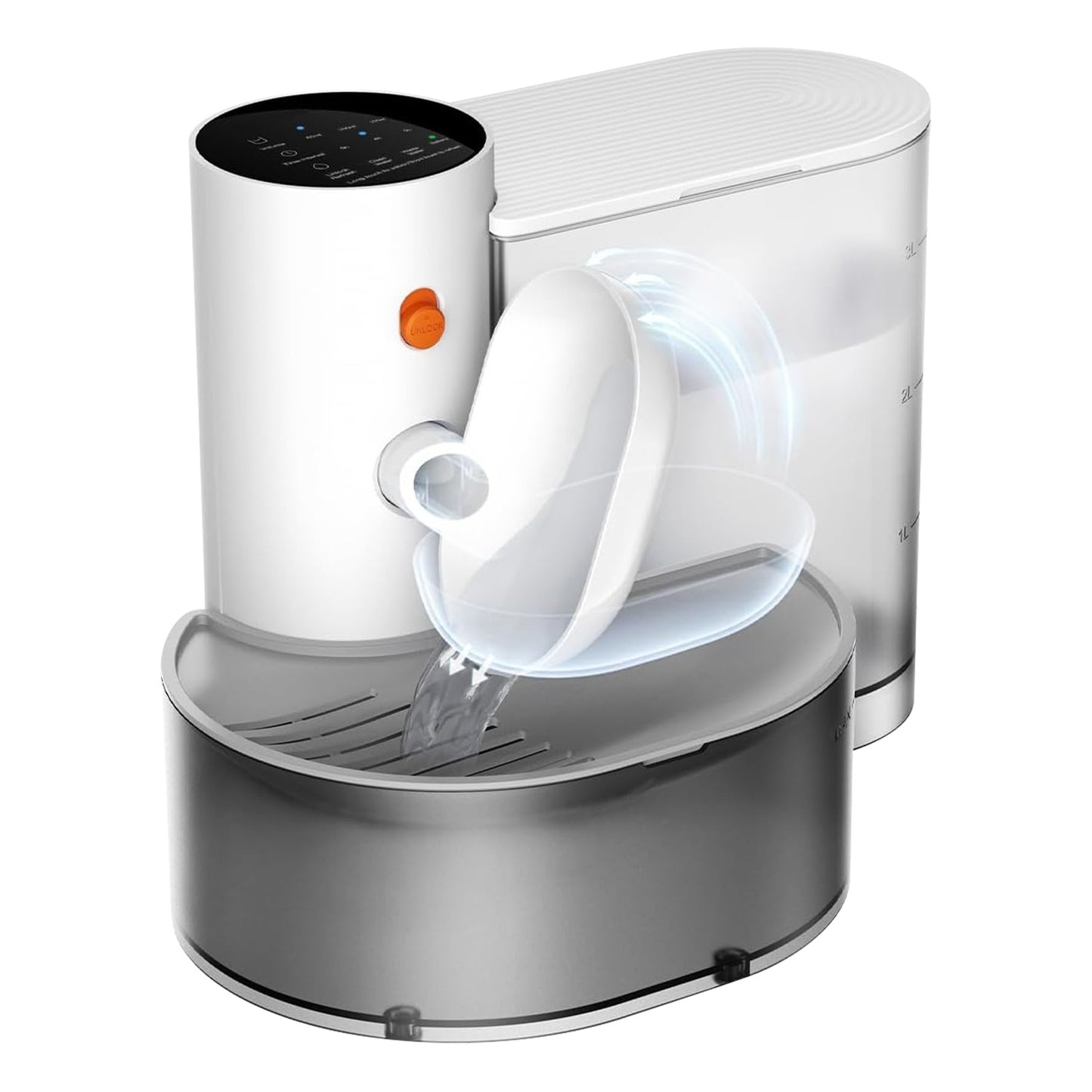 Smart Cordless Pet Water Fountain – 3L Automatic Dispenser
