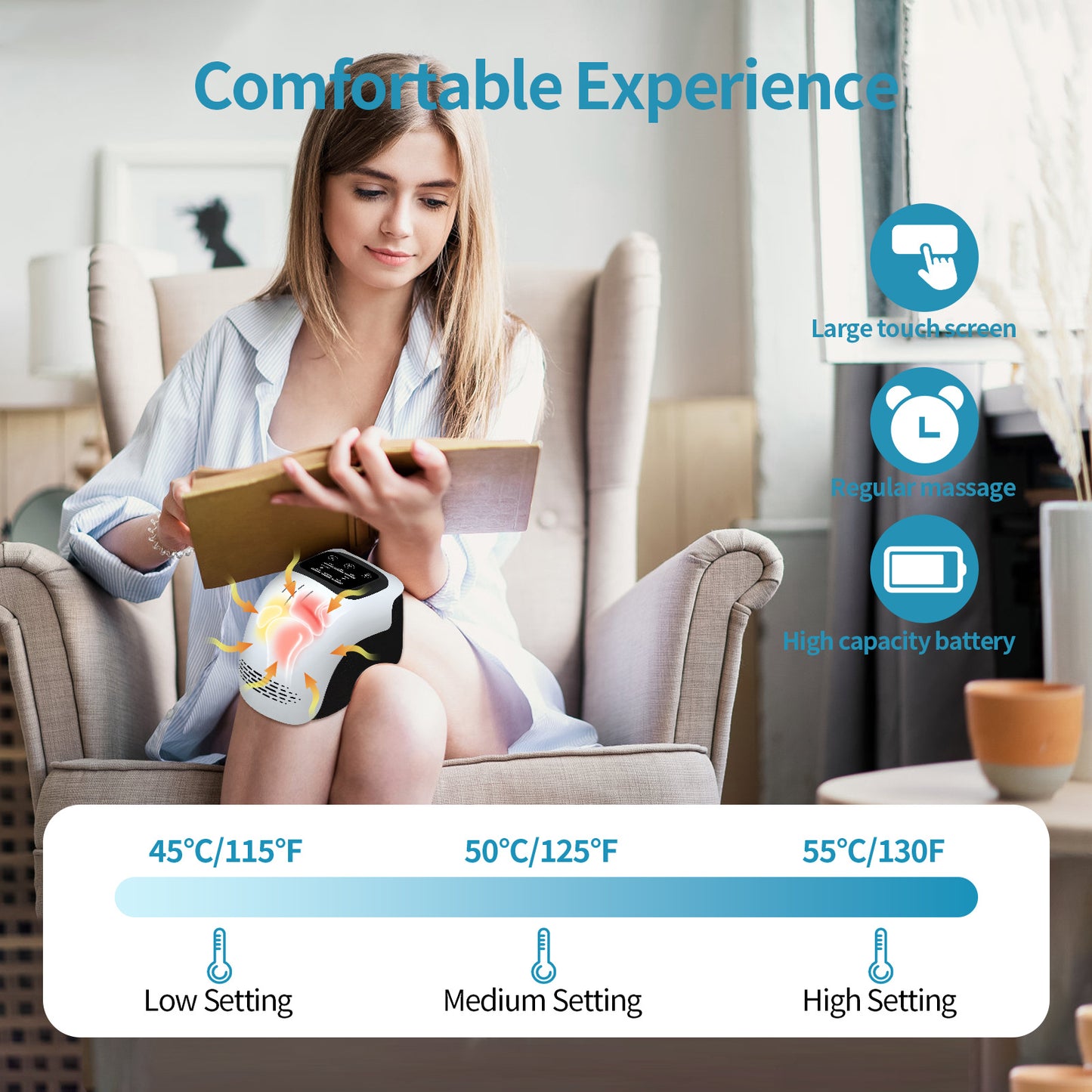 Smart Electric Knee Massager