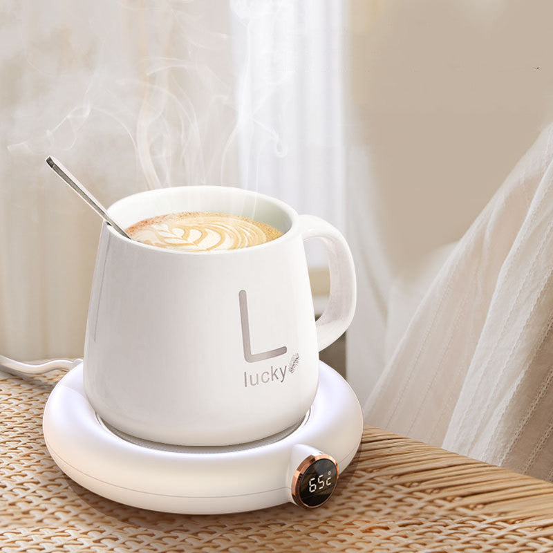 Smart Coffee Mug Warmer – Constant Temperature Heating Coaster
