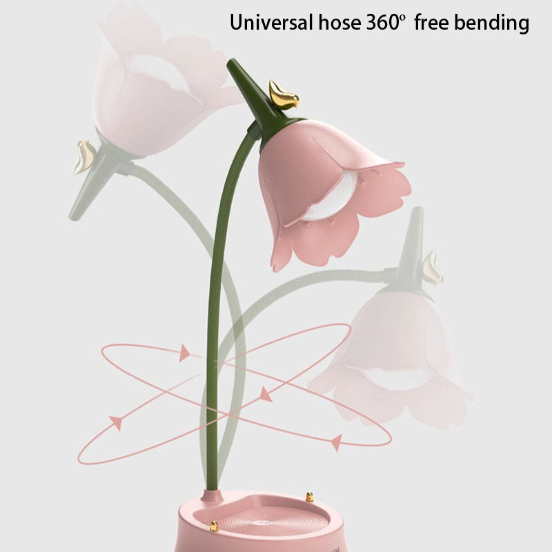 Flower LED Touch Desk Lamp