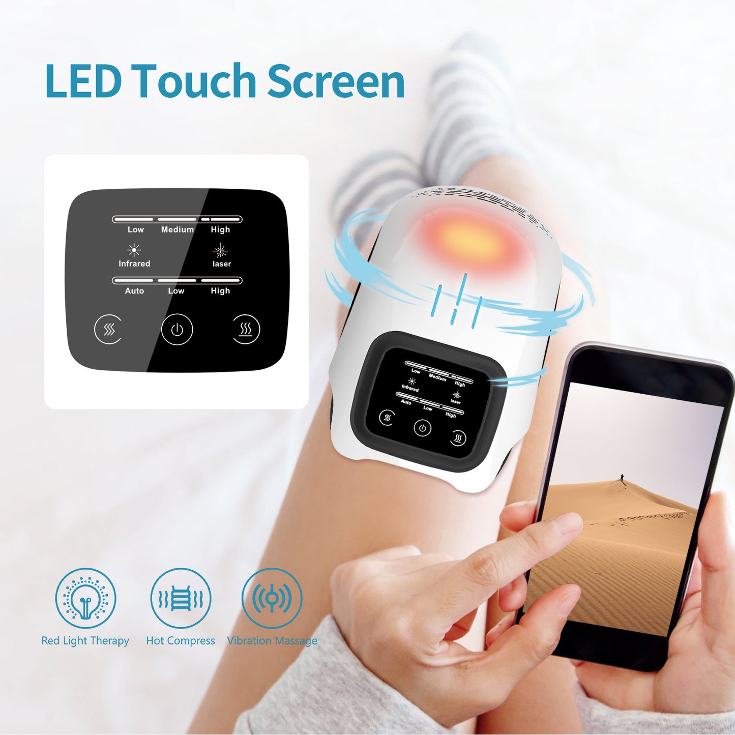 Smart Electric Knee Massager