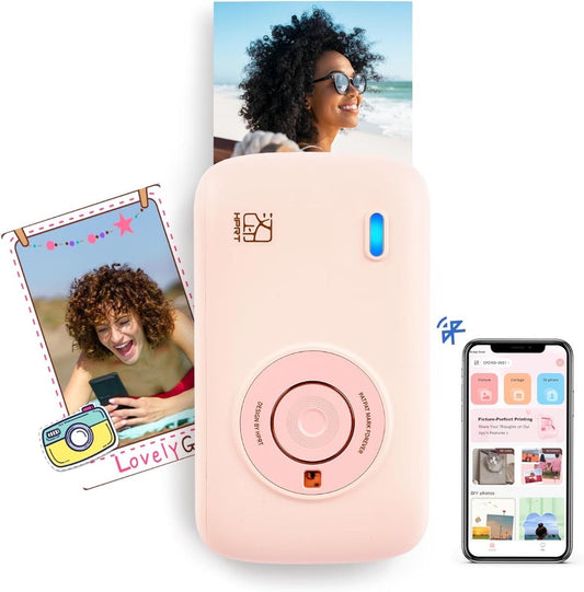 Portable Photo Printer – Mobile Color Printing Camera