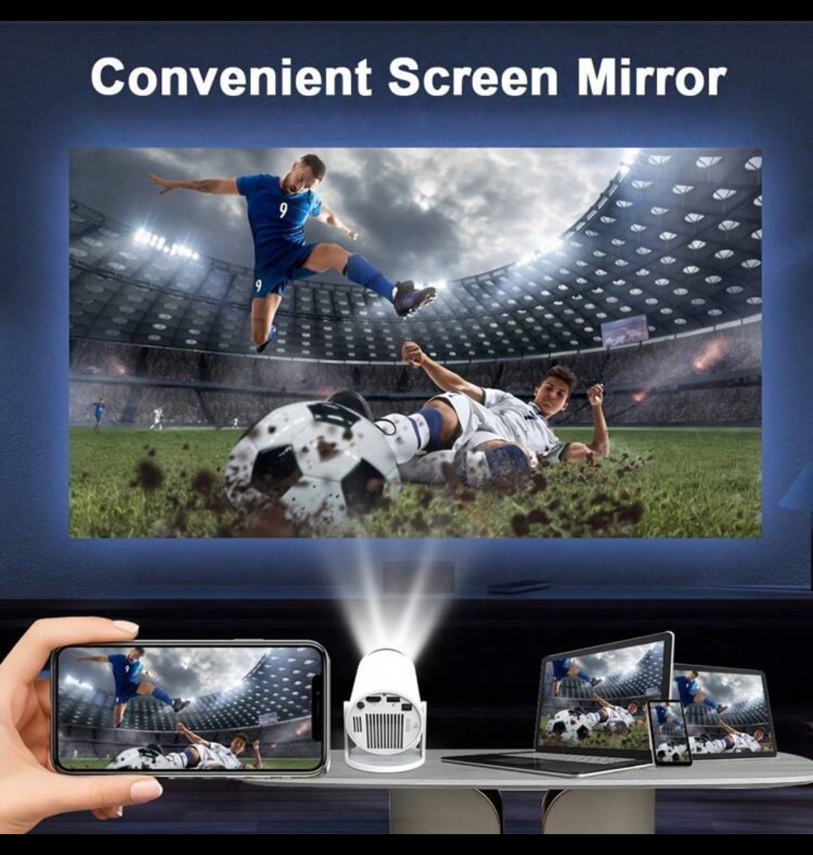 Portable Home Video Projector