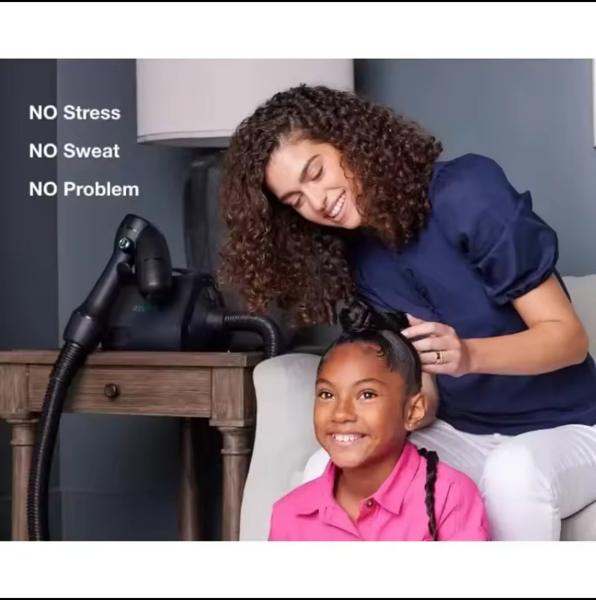 Reverse-Air Hair Dryer