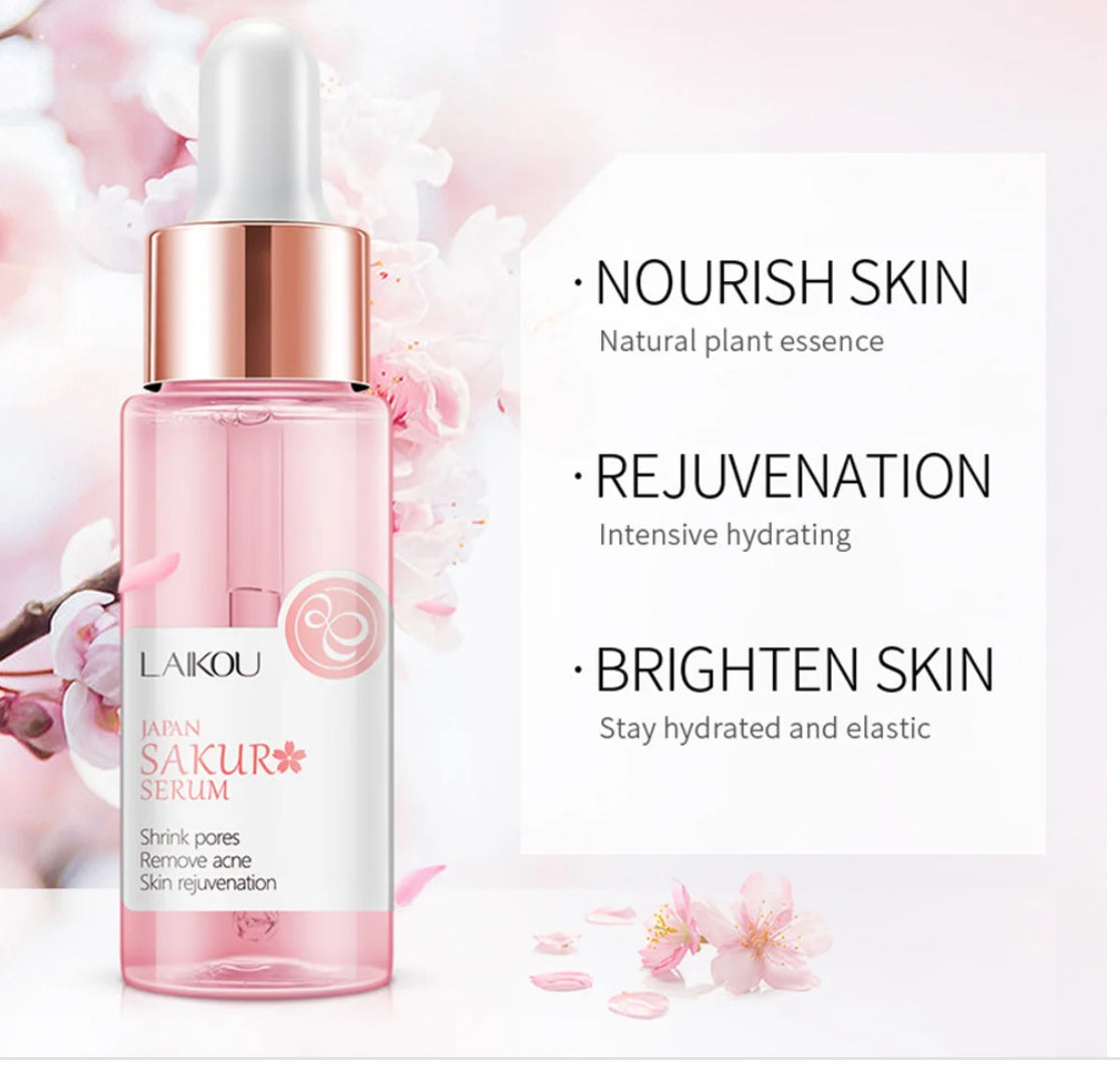 LAIKOU 8-Piece Sakura Skincare Set