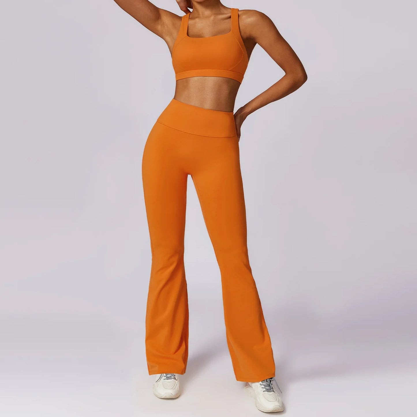 High-Waist 2-Piece Gym & Yoga Set