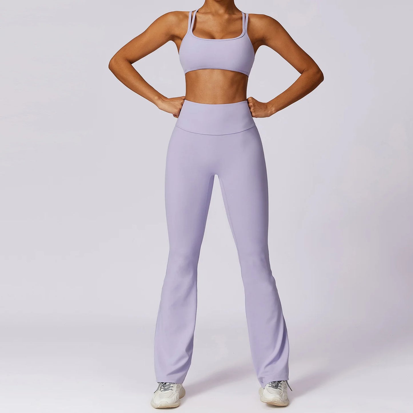 High-Waist 2-Piece Gym & Yoga Set