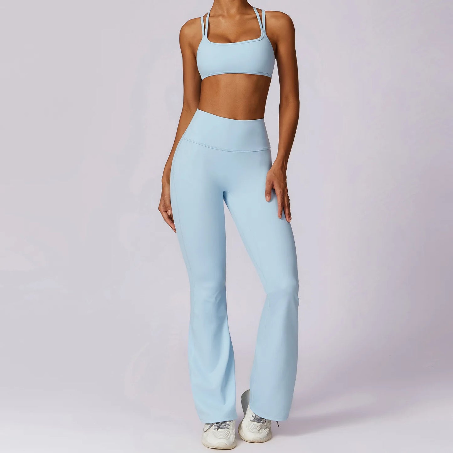 High-Waist 2-Piece Gym & Yoga Set