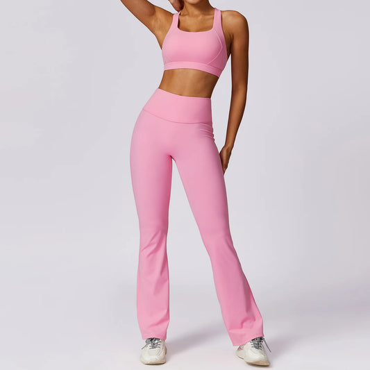 High-Waist 2-Piece Gym & Yoga Set