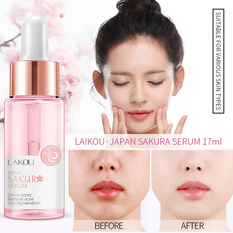 LAIKOU 8-Piece Sakura Skincare Set