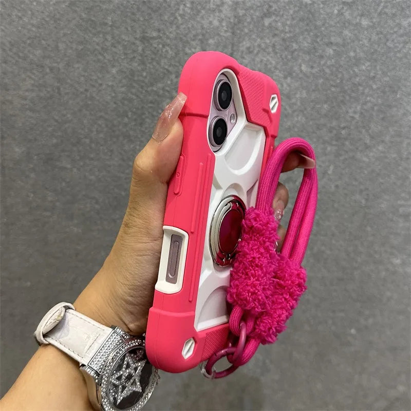 Luxury Armor Ring Holder iPhone Case
