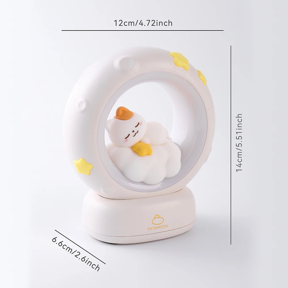 LED Moon Rabbit Night Light