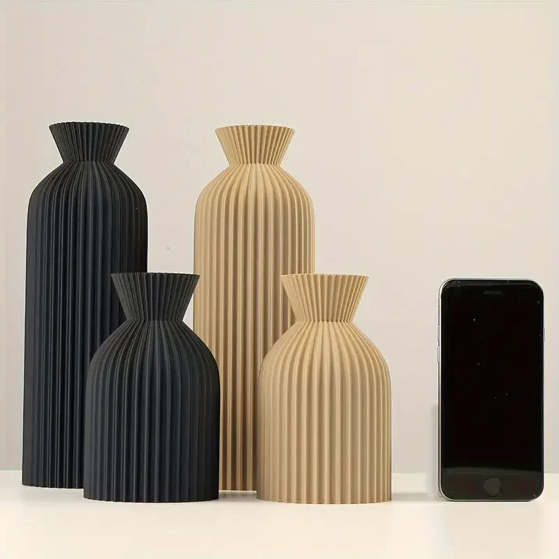 Modern Plastic Vase – Lightweight & Stylish Décor