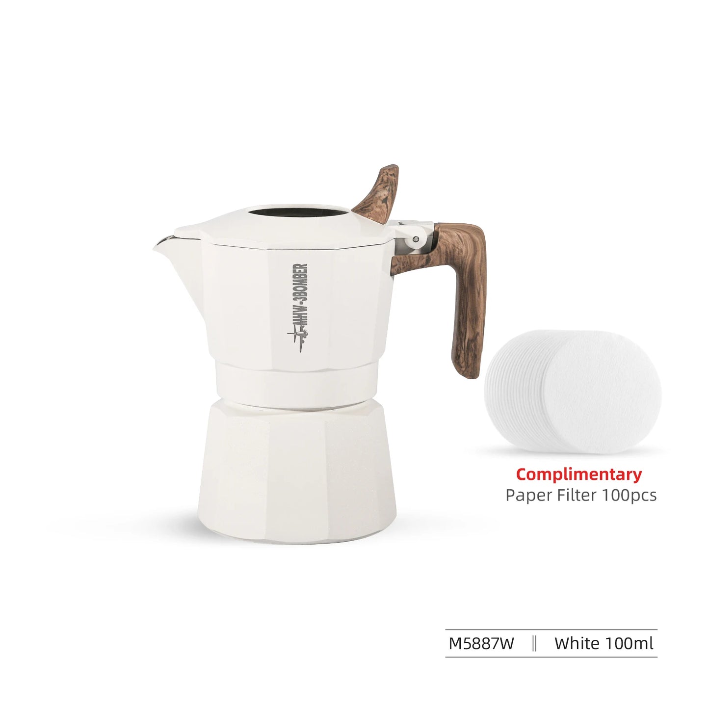 MHW-3Bomber Moka Pot Espresso Maker