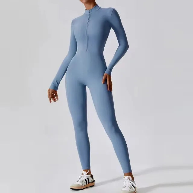 Women’s Skin-Tight Yoga Jumpsuit
