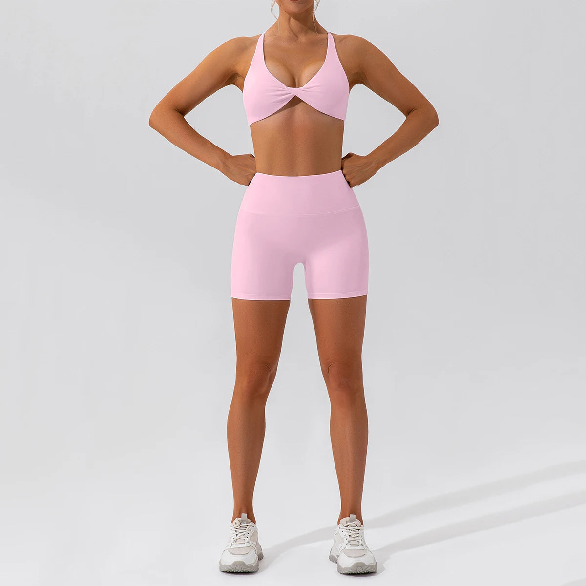 2PCS Women’s Yoga Set – Quick-Dry Long Sleeve Sportswear