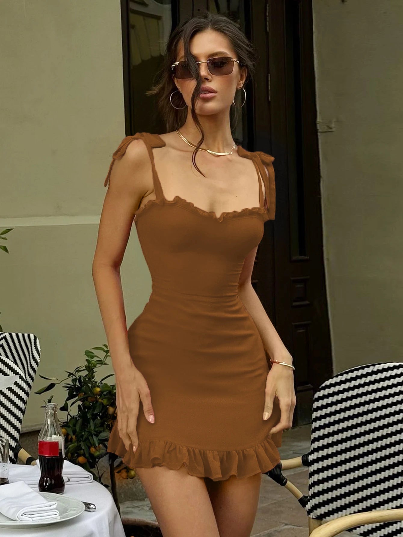 Confidence Queen Bandage Dresses