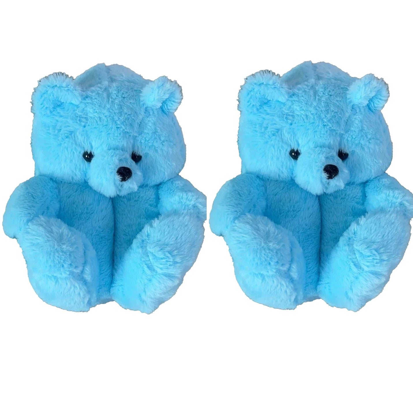 Highland Cow Plush Slippers
