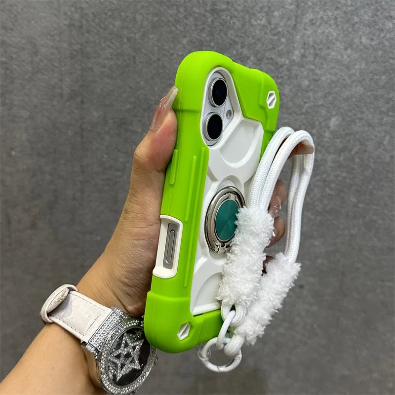 Luxury Armor Ring Holder iPhone Case