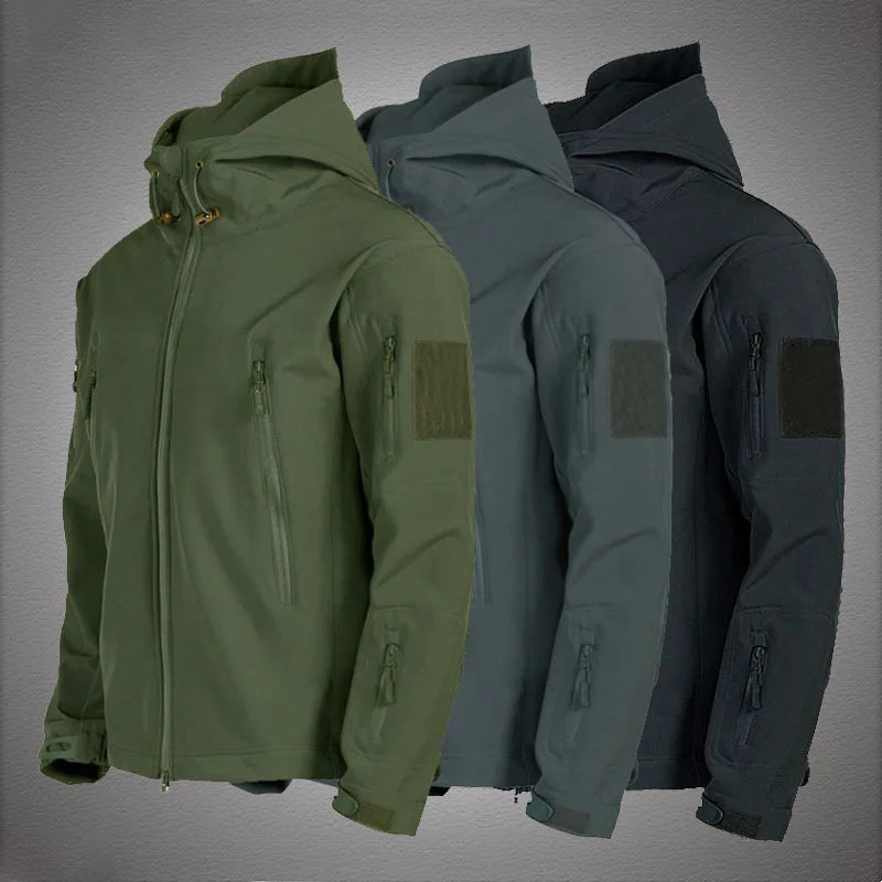 Mens Hooded Bomber Coats