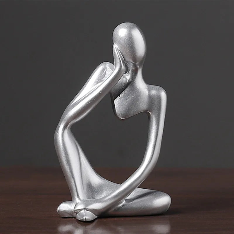 Sandstone Thinker Sculpture