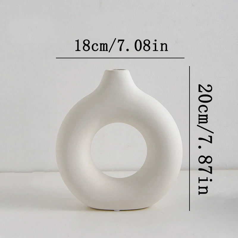 Modern Plastic Vase – Lightweight & Stylish Décor