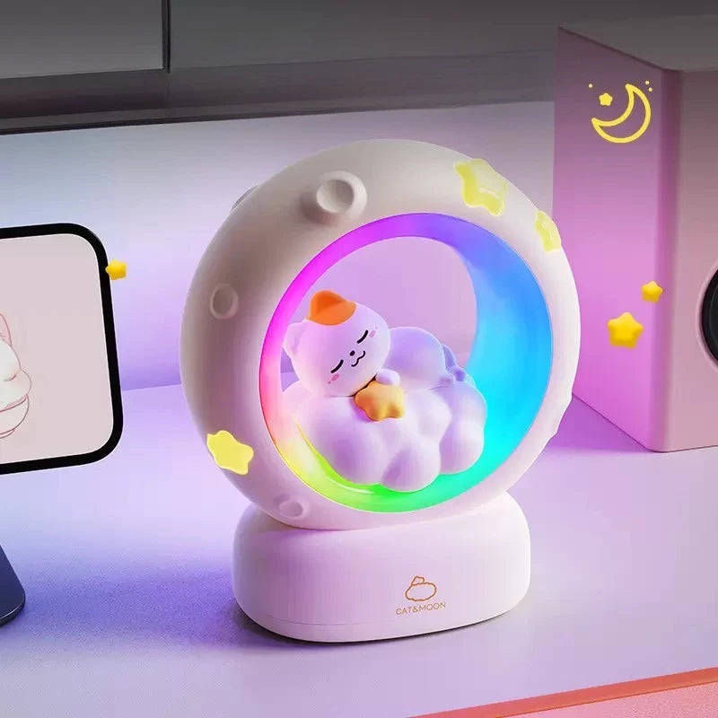 LED Moon Rabbit Night Light