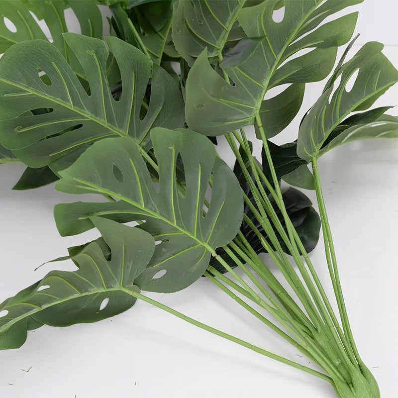 Artificial Monstera Plant – Realistic Green Home Décor