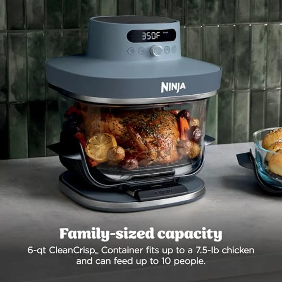 Crispi Pro 6-in-1 Glass Air Fryer