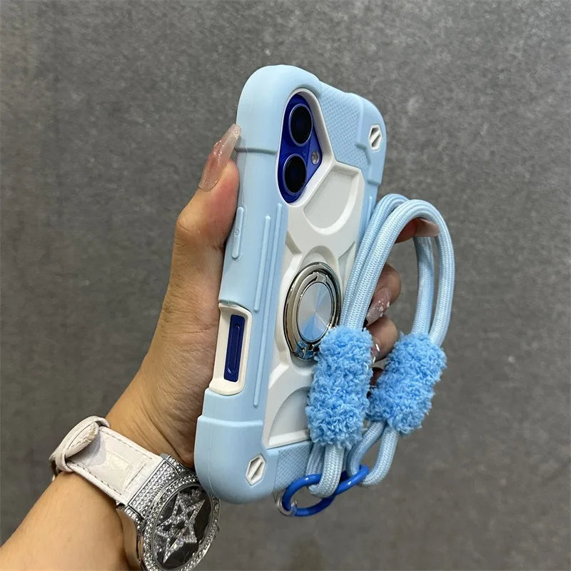 Luxury Armor Ring Holder iPhone Case