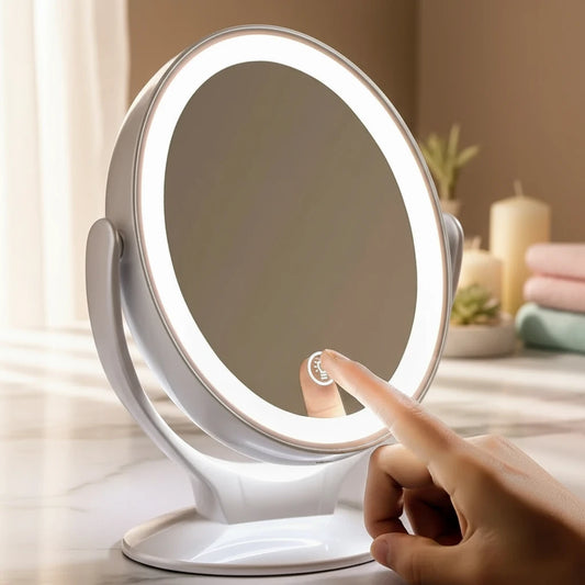 LED Double-Sided Makeup Mirror