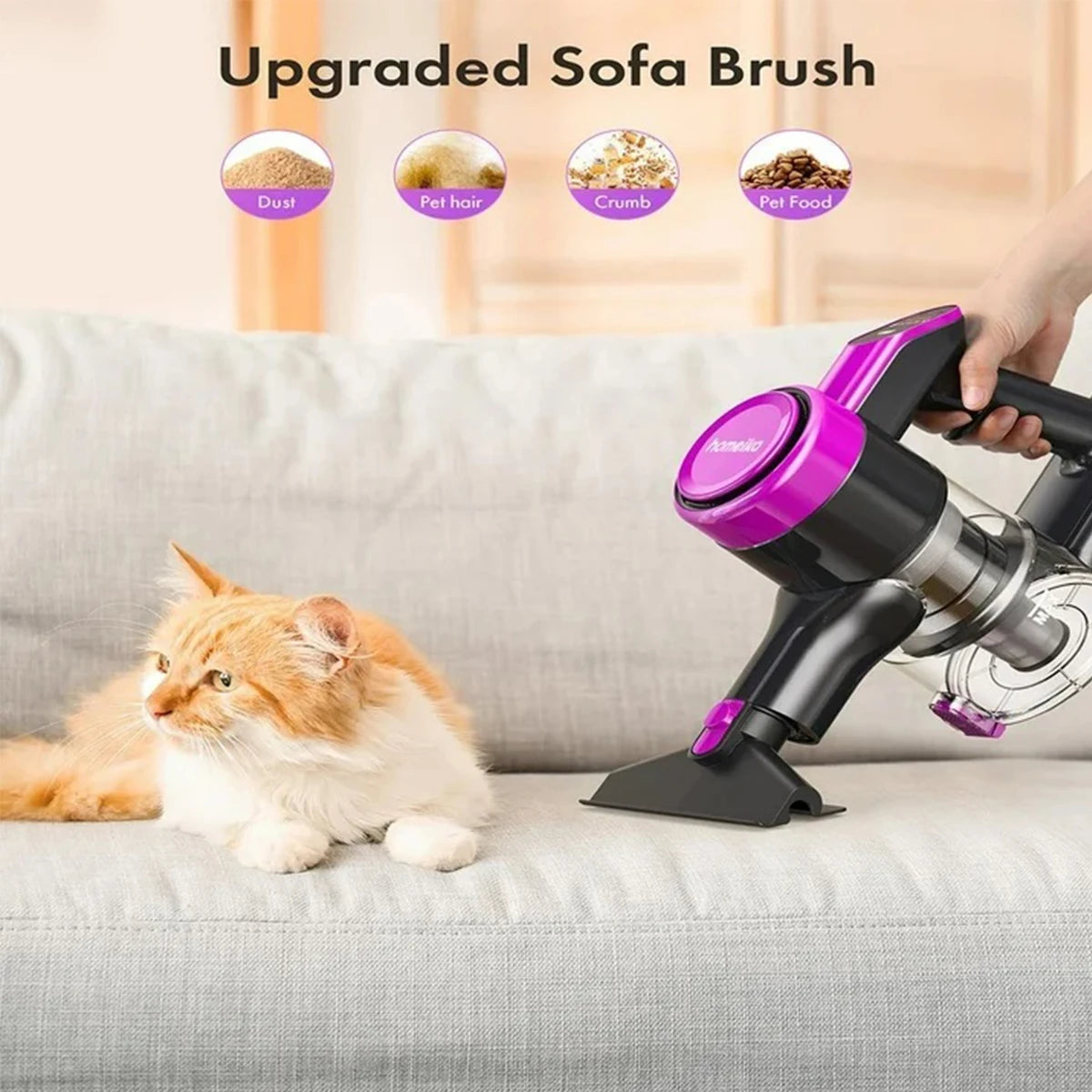 Cordless Vacuum Cleaner – 23KPa Power