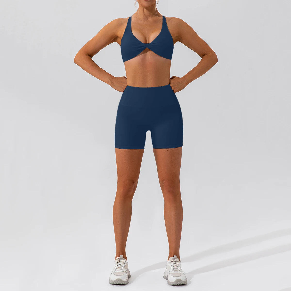 2PCS Women’s Yoga Set – Quick-Dry Long Sleeve Sportswear