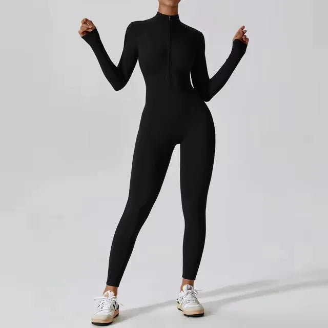 Women’s Skin-Tight Yoga Jumpsuit