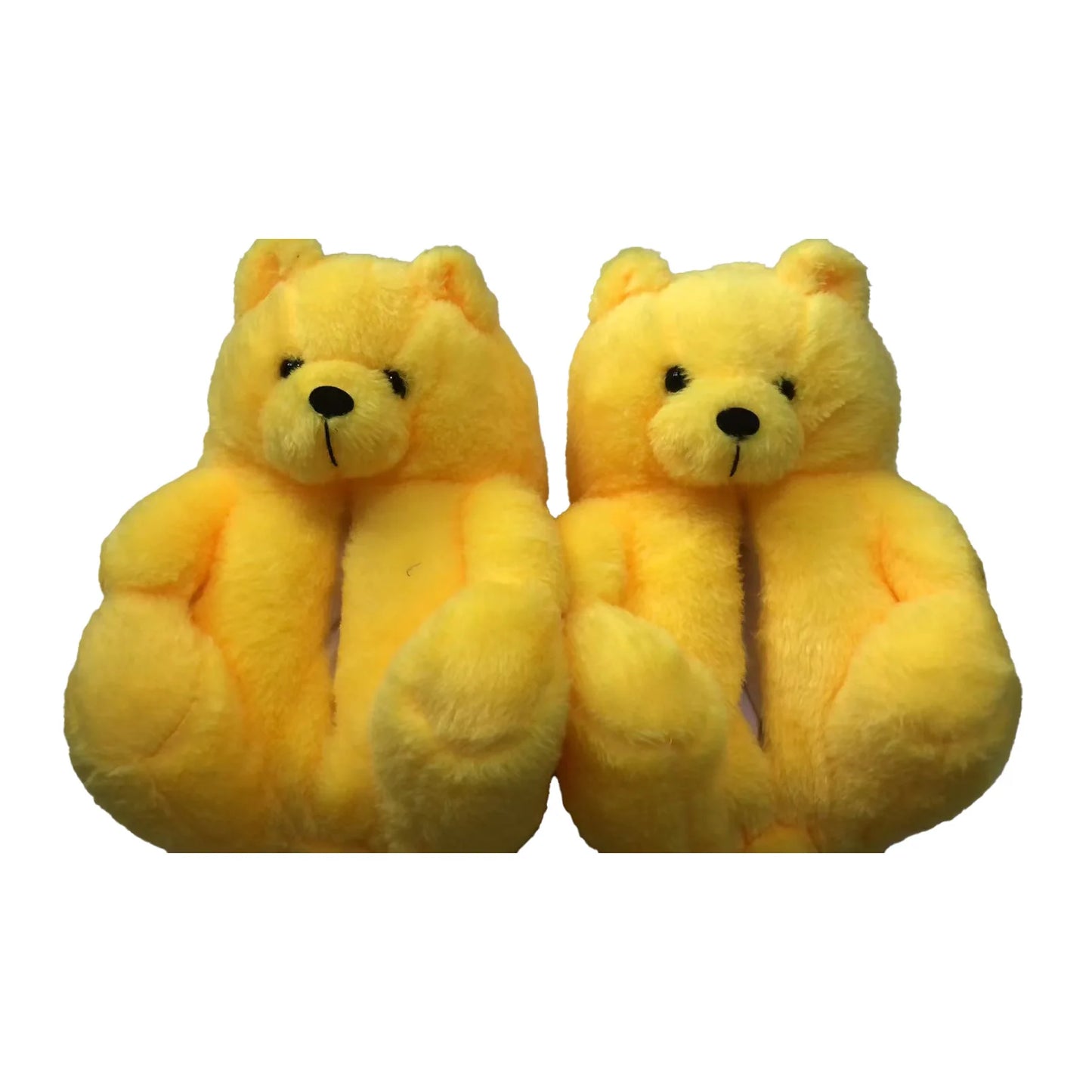 Highland Cow Plush Slippers
