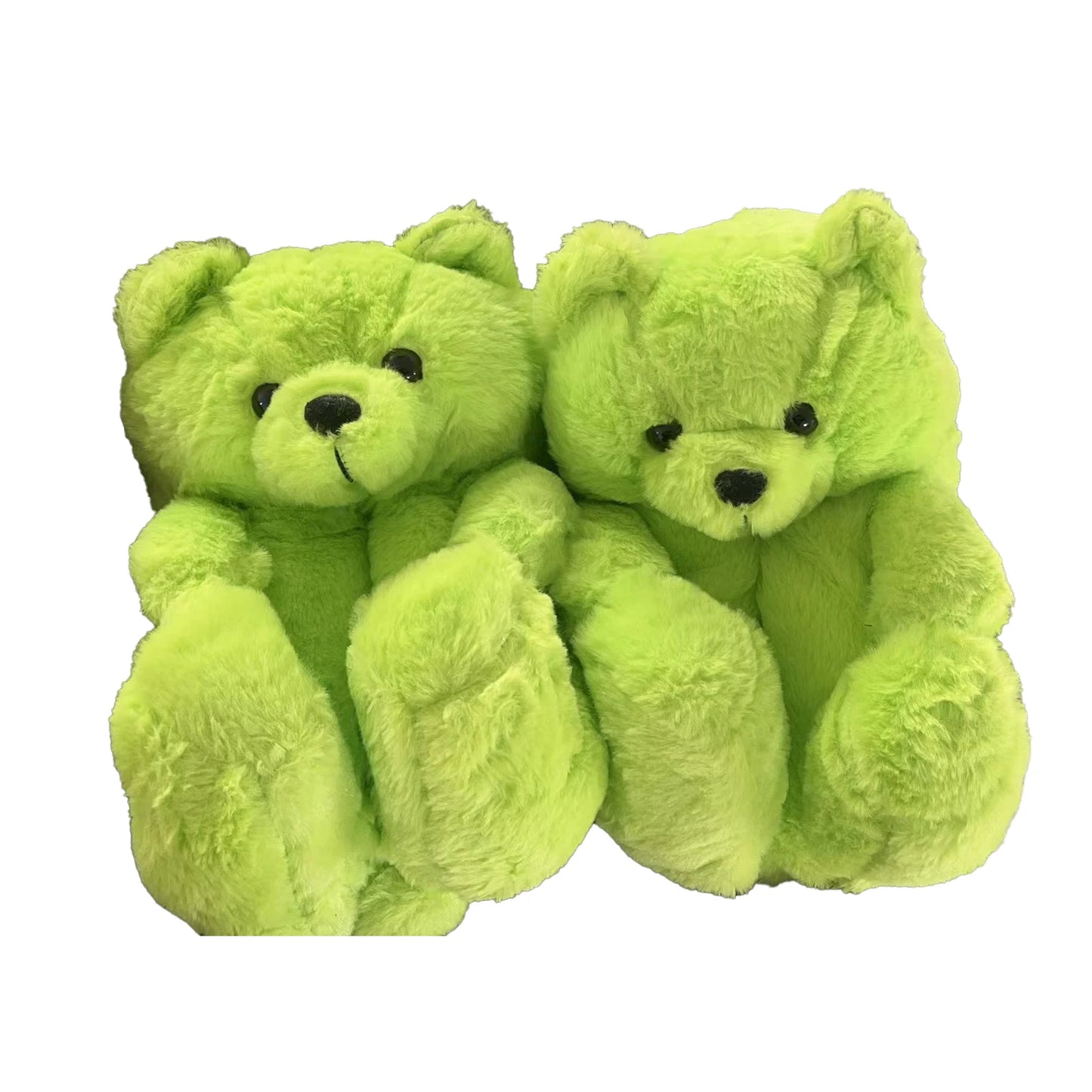 Highland Cow Plush Slippers