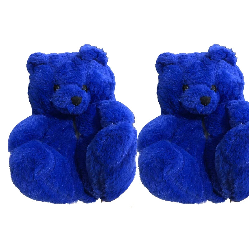 Highland Cow Plush Slippers