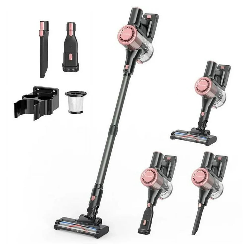 cordless vacuum cleaner with LED display – 28KPa suction
